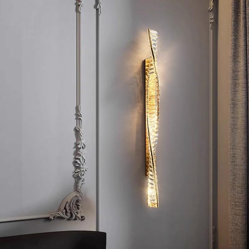 Elegant Glass Luxury Indoor Wall Lamp