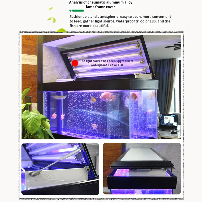 Floor-standing Ultra-clear Glass Aquarium