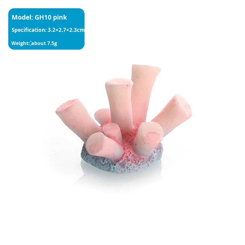 Resin Coral Starfish Aquarium Ornament