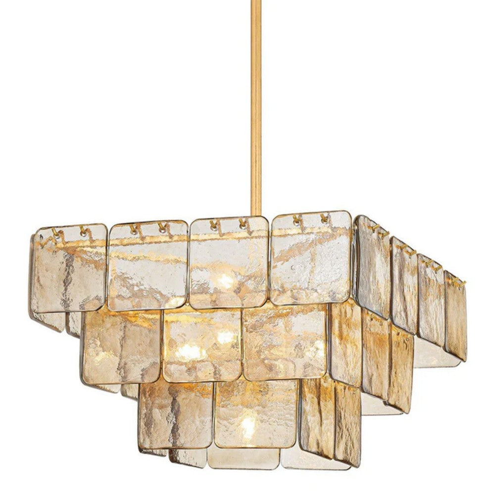Hotel Restaurant Champagne Gold Chandelier