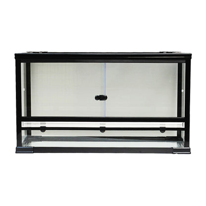Clear Glass Reptile Terrarium Small Animal Enclosure