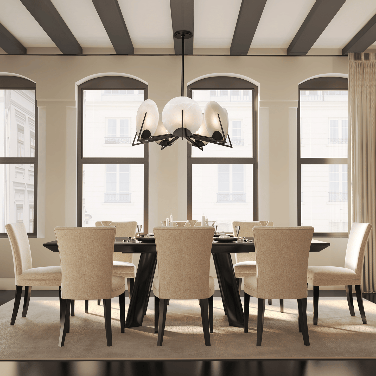 Natural Stone Chandelier
