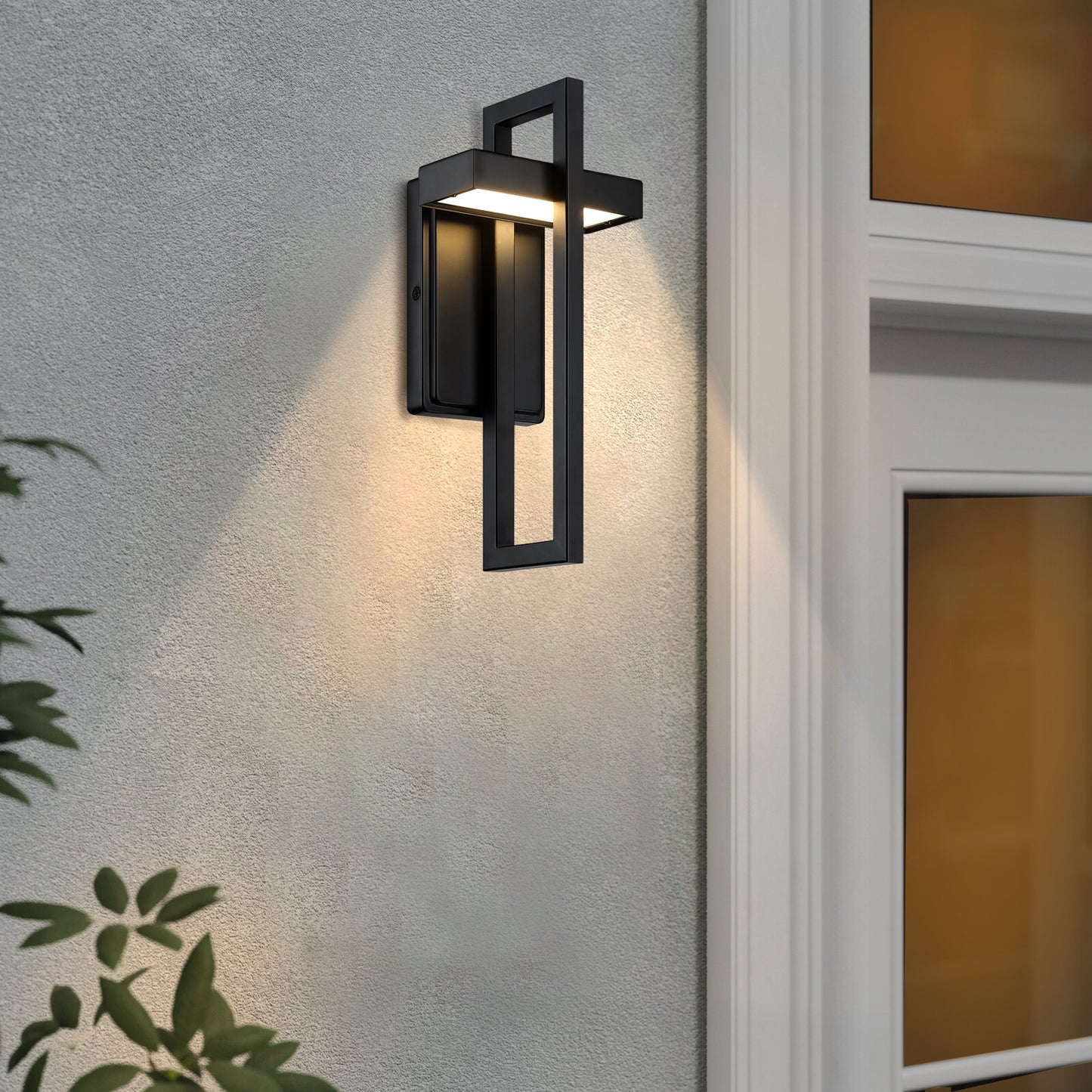 Kvadrata Moderna Gvidita Gipsoa Murlampo 