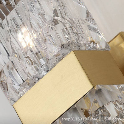 Gold Crystal Luxury LED Wall Lamp