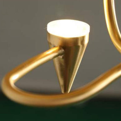 Hotel Duplex Staircase Brass Chandelier