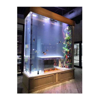 Customized Large Lucite Acrylic Hotel Aquarium