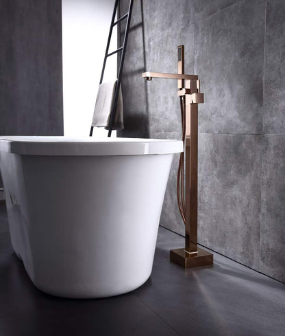 Floor-mounted Modern Bathtub Faucet 61001