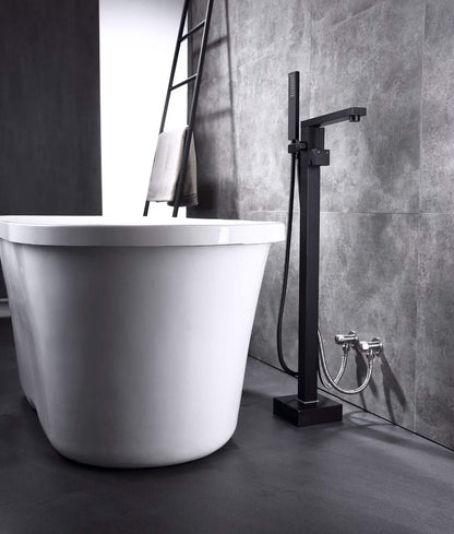 Floor-mounted Modern Bathtub Faucet 61001