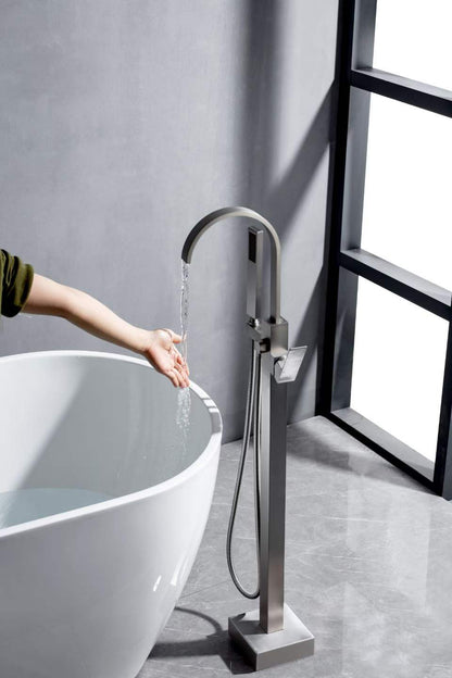 Multi-finish Modern Bathtub Faucet 61007