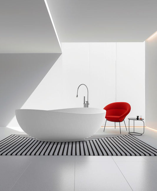 Unique Design Artificial Stone Bathtub