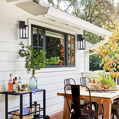 Vintage Iron Outdoor Wall Light