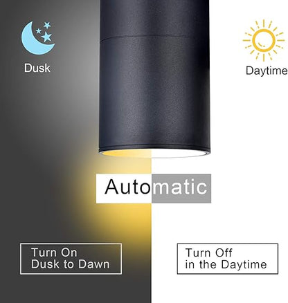 Black 10W Aluminum LED Wall Lamps