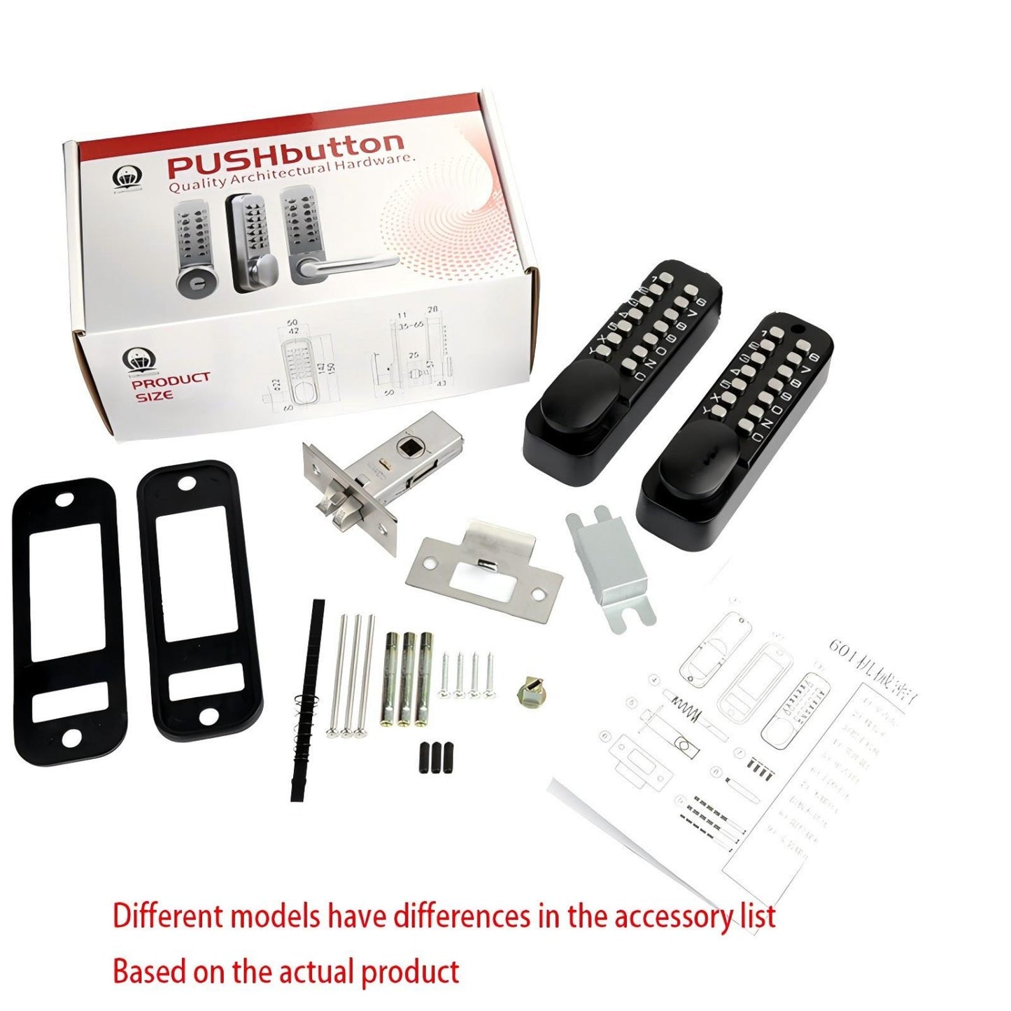 Akvorezista 14-Ŝlosila Puŝbutono Kroma Porda Ŝlosilo