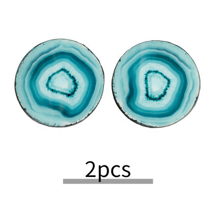 Подставка под стакан из агата, 4 дюйма, набор Deft Design