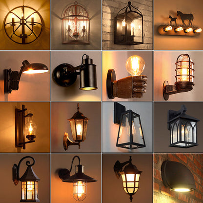 American Industrial Vintage Wall Lamp