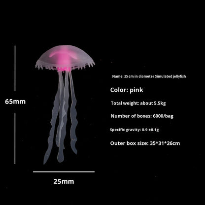 Realistic 5cm Silicone Floating Jellyfish