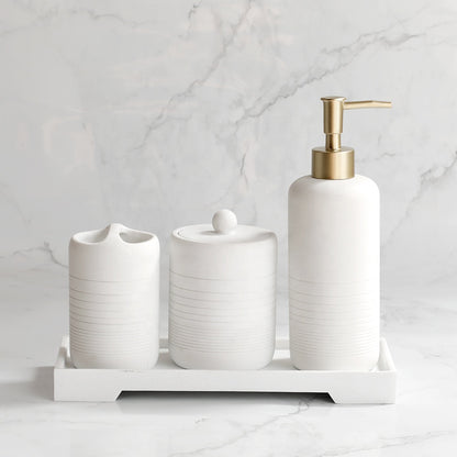 Dispenser Bathroom Accessories Set 3pcs