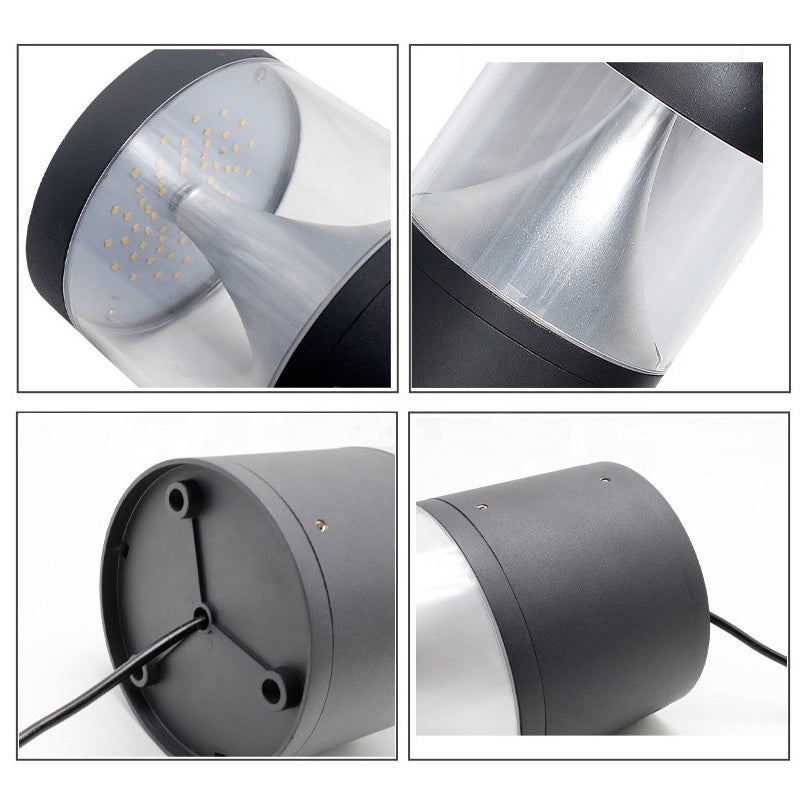 Classic Aluminum LED Bollard Light for Garden