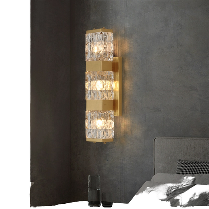 Gold Crystal Luxury LED Wall Lamp