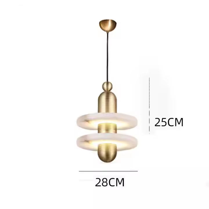 Natural Alabaster Chandelier