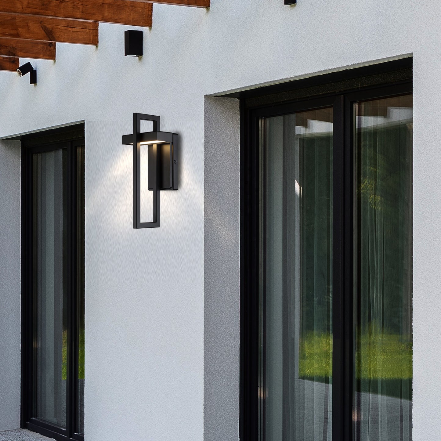 Kvadrata Moderna Gvidita Gipsoa Murlampo 