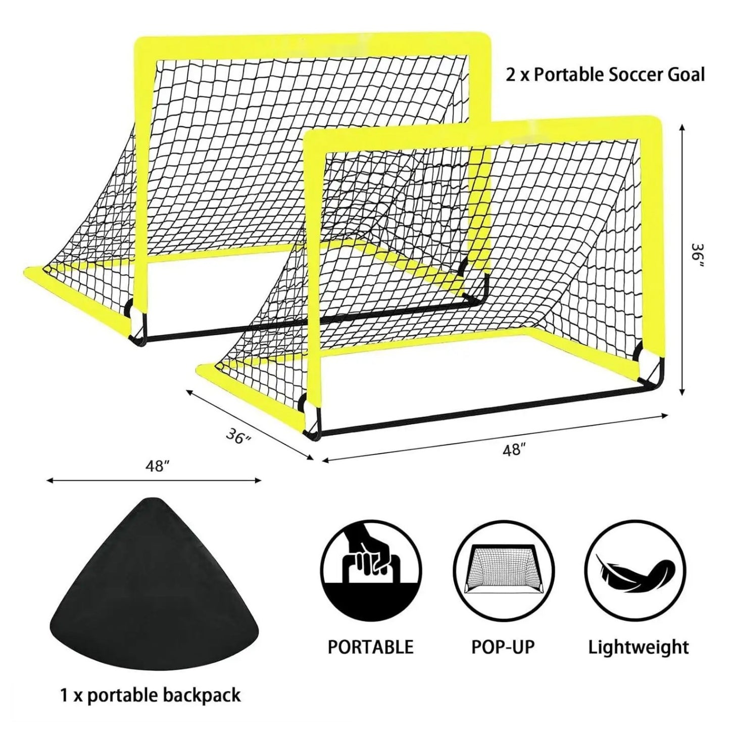 Mini Soccer Net – Fast Setup