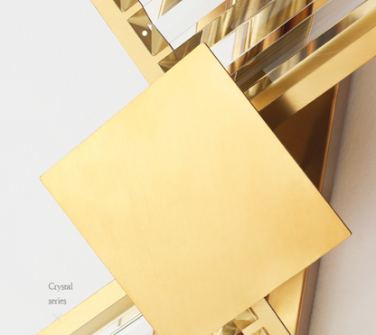 Crystal Iron LED Wall Lamps