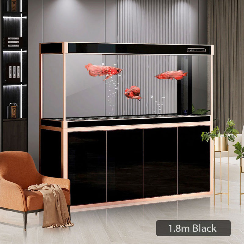 Smart Aluminum Alloy Ultra White Glass Fish Tank