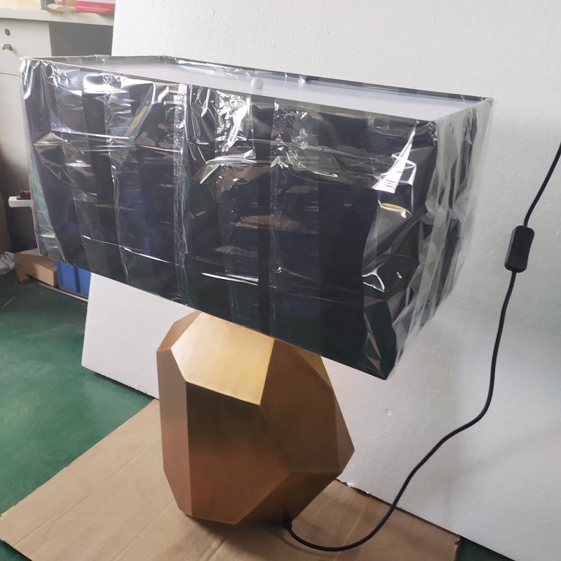 Brass Base Bedside Decor Lamp