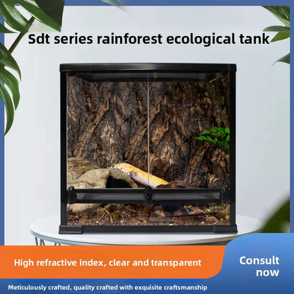 All-edge Covered Rainforest Pet Breeding Tank