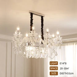 Maria Theresa Glass Chandelier