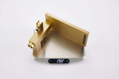 Premium Brushed Gold Sleek Bathtub Faucet 71002-G