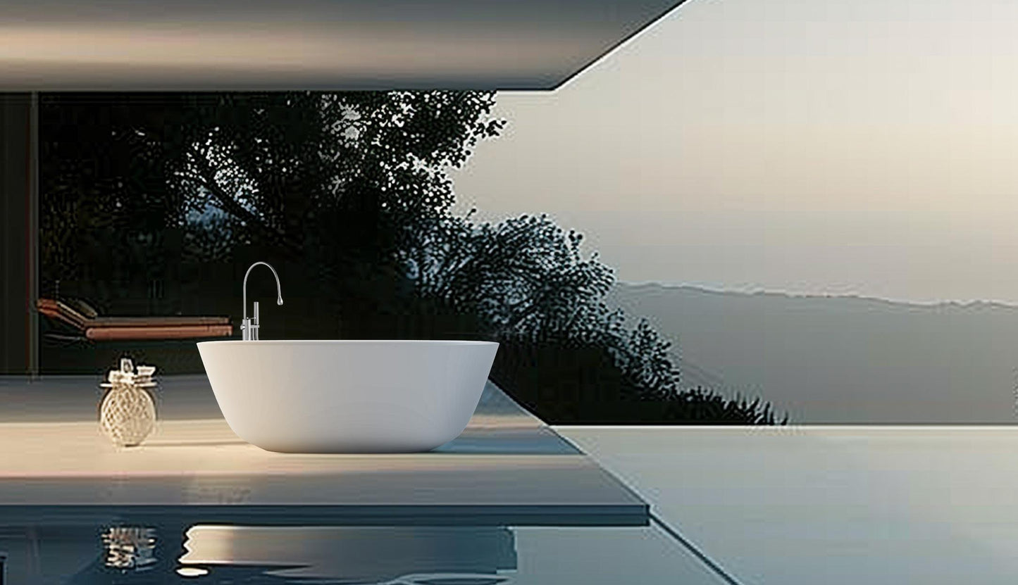 High Quality Artificial Stone Bathtub