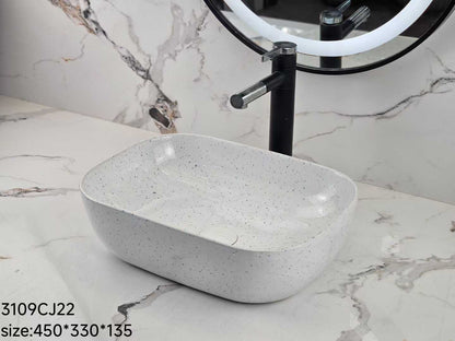 Classic White Ceramic Basin