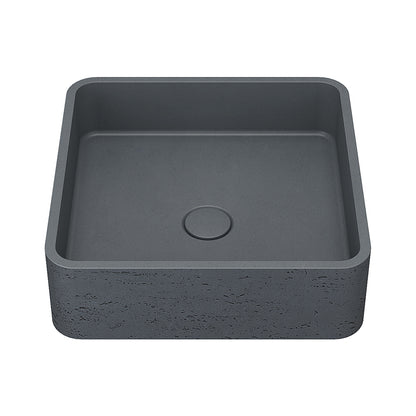 Square Industrial Concrete Washbasin