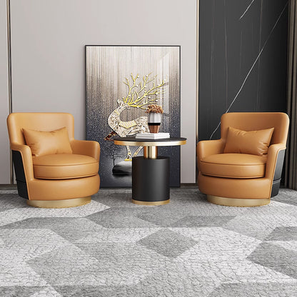 Leather Or Fabric Single Sofa