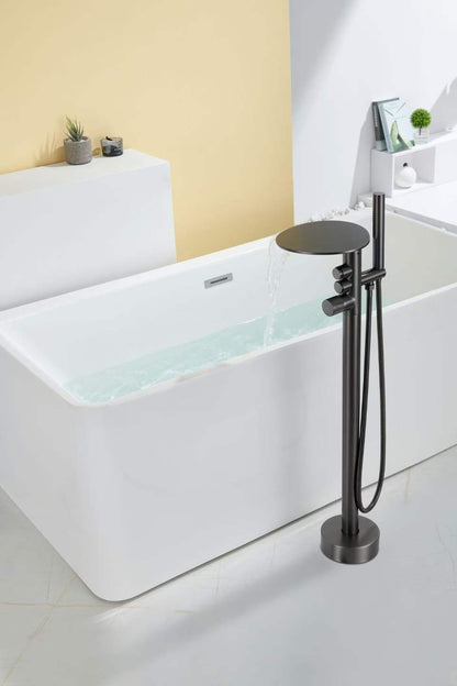 Floor-mounted Storage Shelf Bathtub Faucet 81007-Y