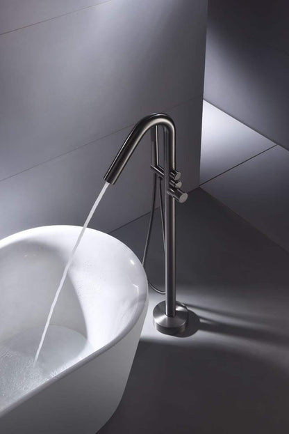 Stable Floor-mounted Bathtub Faucet 81009