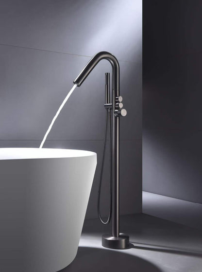 Stable Floor-mounted Bathtub Faucet 81009