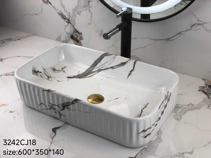 Elegant Bathroom Ceramic Basin