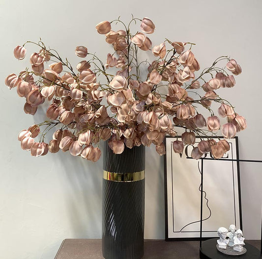 Simulated Hanging Lantern Flower Home Decoration