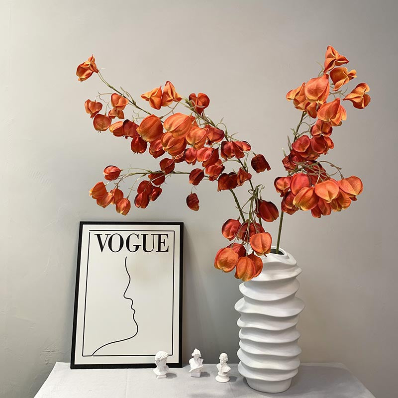 Имитация подвесного цветочного фонаря для украшения дома