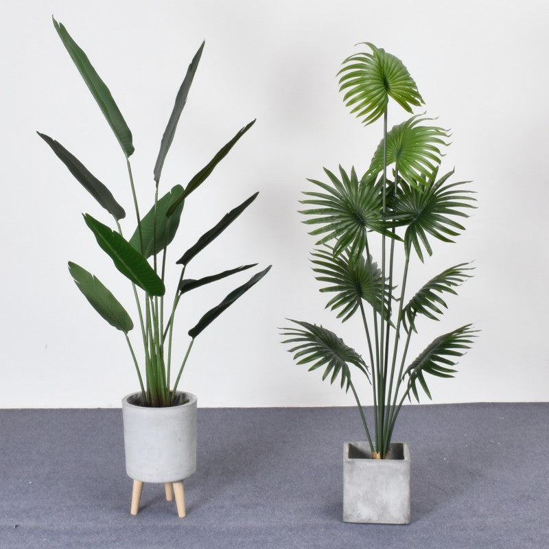 Simulita Planto Paradiza Birdo Kreiva Hejma Dekoracio