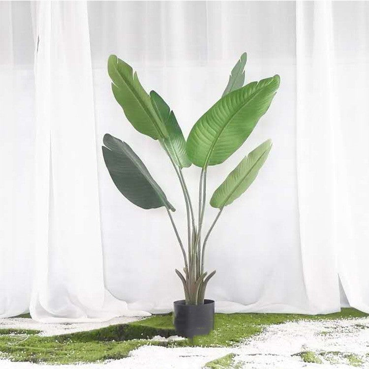 Simulita Planto Paradiza Birdo Kreiva Hejma Dekoracio