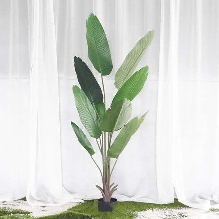 Simulita Planto Paradiza Birdo Kreiva Hejma Dekoracio