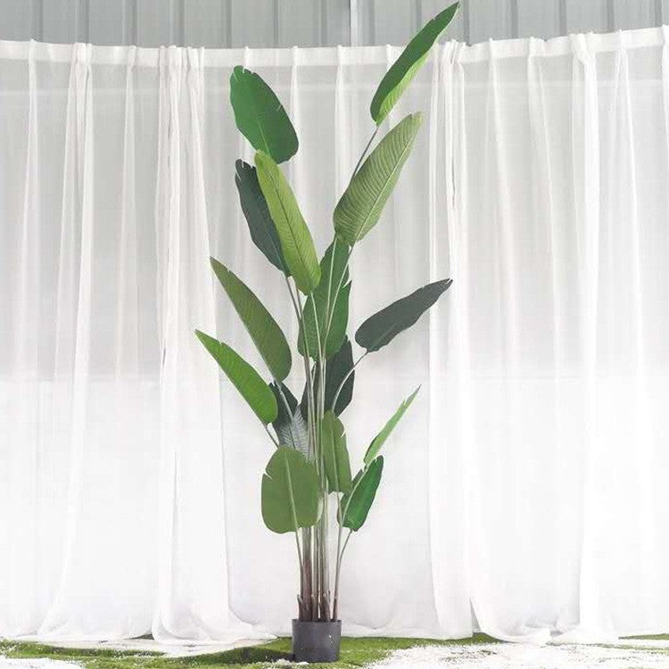 Simulita Planto Paradiza Birdo Kreiva Hejma Dekoracio