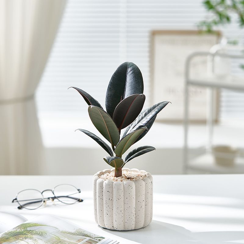 Цементный плантатор в форме палочки для печенья