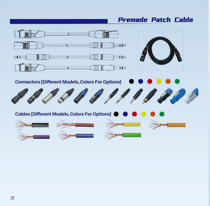 Professional Audio Patch Cable
