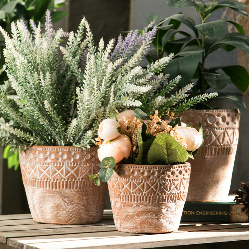 Hortikulturaj Potitaj Cementaj Florpotoj