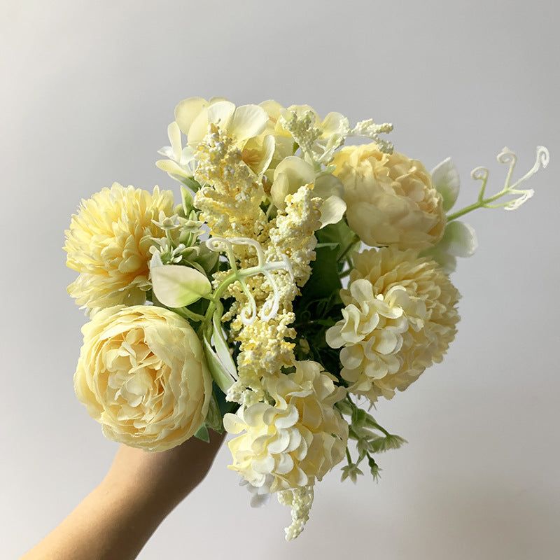 Simulated Rose Bouquet Wedding Handheld Flowers